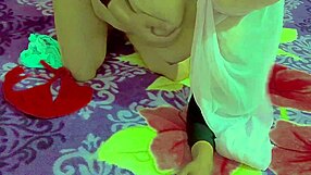 Hot Desi Indian Bhabhi Shows Off Big Tits And Ass In Raw Amateur Action