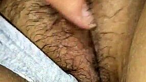 Detailed exploration of pussy in intimate play session