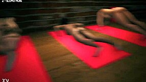 Girls Gym Workout Turns Into Intense Reality Voyeur Session.