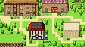 female knight commander exposes upper body to practice sword in wedding