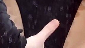 sexy nylon on elza kom dominating with big cock