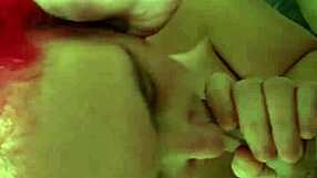 amber kneels submissively for daddy's homemade blowjob