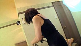 I crave every moment with this sexy Japanese milf in heels