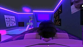 Woman in the cafe had ripped leggings, so we fucked her hard