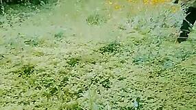 Girlfriend gives deep oral on balcony