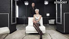 Safada Chantilly leva pau italiano grande pra um anal escancarado