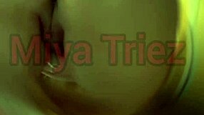 Miya Triez Dazzles with Intense Strip Tease.