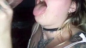 my friend visited and we decided to have fun until i got excited