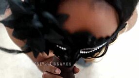 I give sensual blowjob with cum on face.