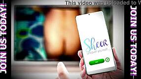 Follow Us - Colombian Curly Black Babe's Doggystyle Cum and Dirty Talk!