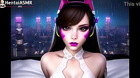Binaural rain asmr in d.va's bedroom!