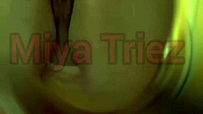 Miya Triez Dazzles with Intense Strip Tease.