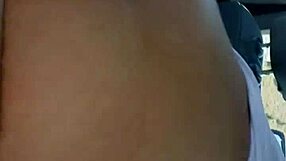 Fat latina teen riding big dick outdoors in public view