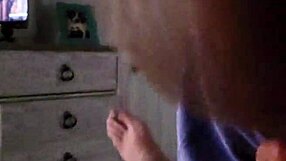 amateur wife gives sloppy blowjob to big cock in kitchen