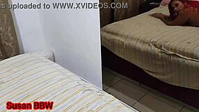 Young stud drills my curvy mature ass in husband's bedroom