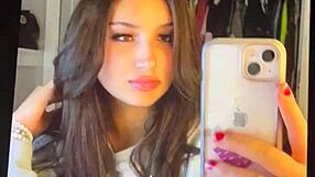 girl gets blasted in solo scene