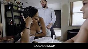 Heyy, Watch This Teen 18+ Introduce Stepdad to Lina Flex and Bella Jane!