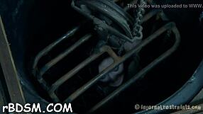 Gagged Bondman Tied Up, Gratified With Vibrator In Femdom Domination!