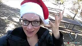 Christmas Cumshot Compilation with Milfs Swallowing Cum Emotionally