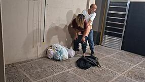 College Students Skip Class! Have Secret Sex Behind School In Doggystyle