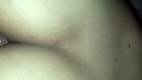 Young brunette couple explores her perfect virgin ass together