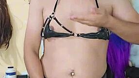 I am masturbating as a transsexual with a nice penis