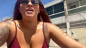 Andando De Bicicleta Sem Calcinha Buceta Suada