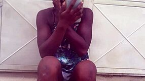 crazybitch kept twerking in clothes until she went naked