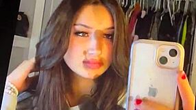 girl gets blasted in solo scene