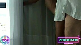 i bend over my milf wife and fuck her with nice view