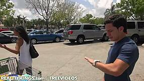 Reality Kings - Skinny Sexy Babe Dives into Modeling World