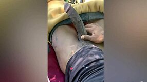 Pretty Dick Squirting with Monster Cock