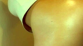 Japanese step daughter sleepwalks into uncensored close-up action