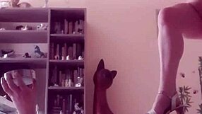 femdom face sitting with my slave at home and outdoors