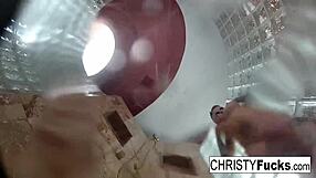 i had hot shower fun with christy n dahlia