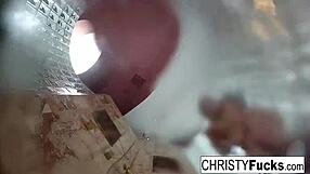 i had hot shower fun with christy n dahlia