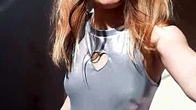 bonneyuwu - latina blonde teen cosplay showing body