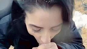 speedyfucker spreads cum on ass and tits after anal creampie and facial