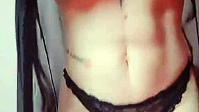 Lonely Venezuelan Latina milf craves attention with her seductive curves in a steamy solo scene.