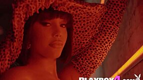 Petite black teen precious milan poses in lingerie