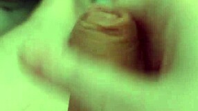 Naked amateur indulges in relaxing big cock masturbation at home