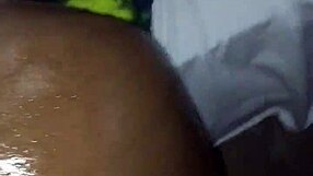 Intensely Dropping Dick into Oiled Big Ass for Cum