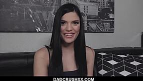 Dadie Blake says, 'I'm a pervert with this stunning brunette teen.'