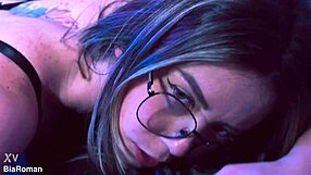 Horny Latina sluts moan as feet get tickled and sucked in wild session