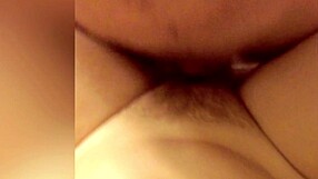 Her POV: Pumping Cum On Busty Natural Tits