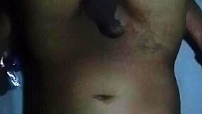 He doesn't want to get caught playing with his ass 😏