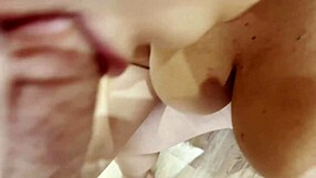 Can This Milf Cum on Her Big Tits?