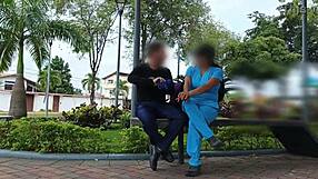 Mexican Nurse Invites Men for Blowjobs