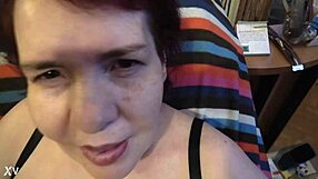 Mature Sexy Woman Masturbates Big Tits