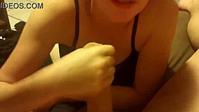 Sucking on a Thick Uncut Cock for Fun